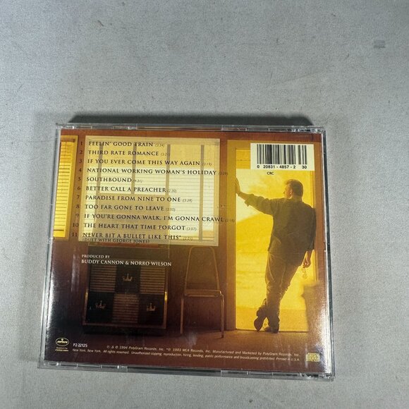 Sammy Kershaw Feelin Good Train CD Album Country Genre 1994 PolyGram Records - Picture 2 of 3